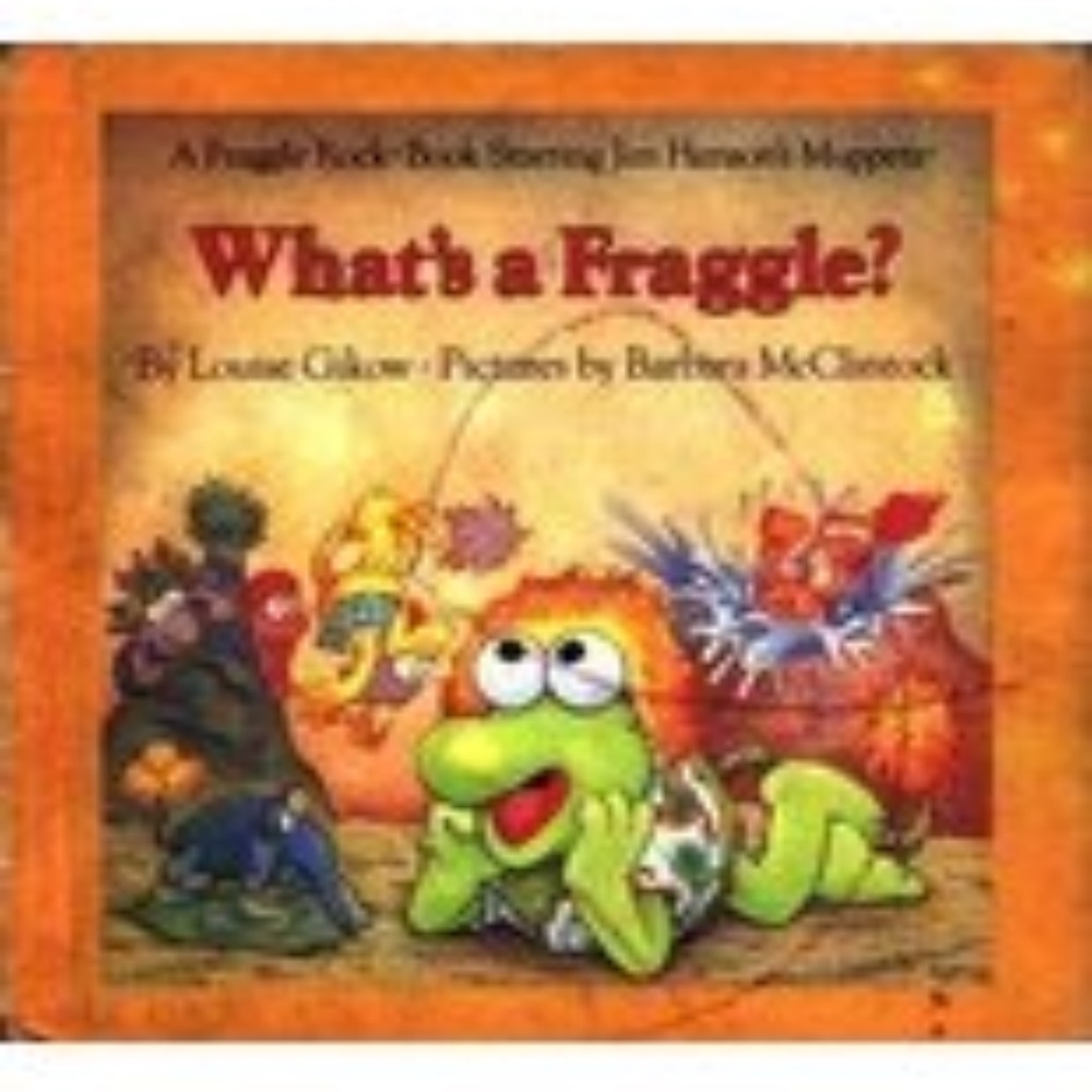 Vintage What's a Fraggle Book by Louise Gikow 1984 Vintage